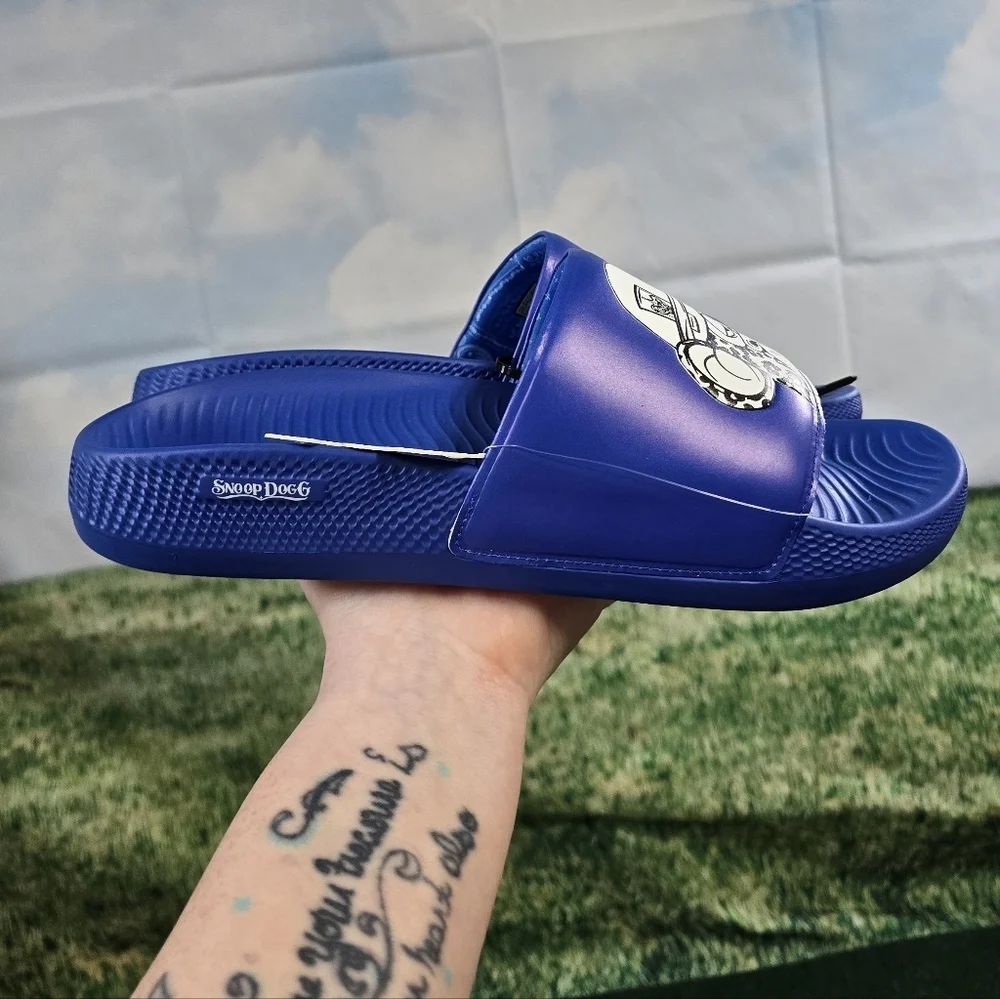 Sketchers x Snoop Dogg | Low Sliders Dr.Bombay Recovery Slides -NWT!
